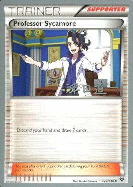 Professor Sycamore (122/146) (Crazy Punch - Michikazu Tsuda) [World Championships 2014] | Total Play