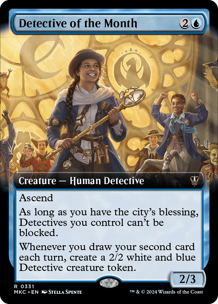 Detective of the Month (Extended Art) [Murders at Karlov Manor Commander] | Total Play