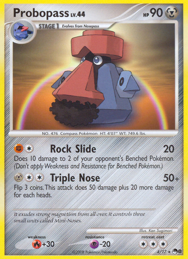 Probopass (4/17) [POP Series 8] | Total Play