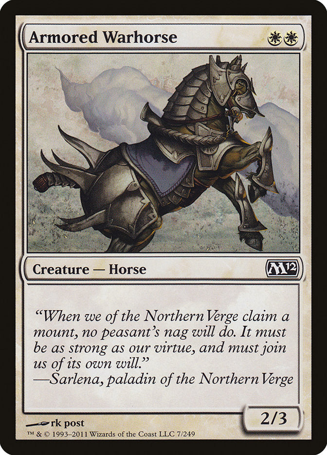 Armored Warhorse [Magic 2012] | Total Play