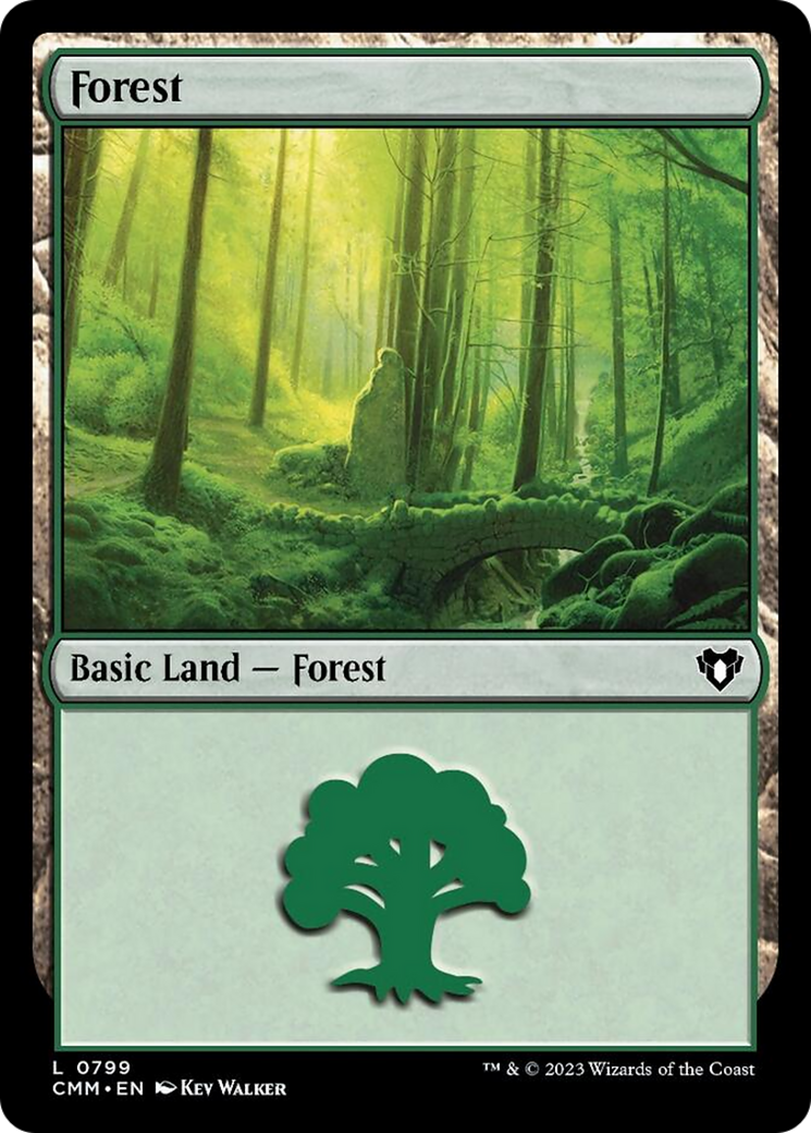 Forest (799) [Commander Masters] | Total Play