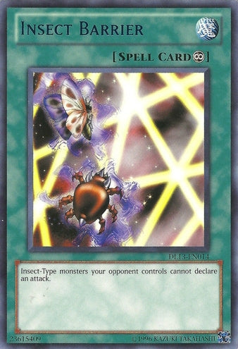 Insect Barrier (Blue) [DL13-EN014] Rare | Total Play