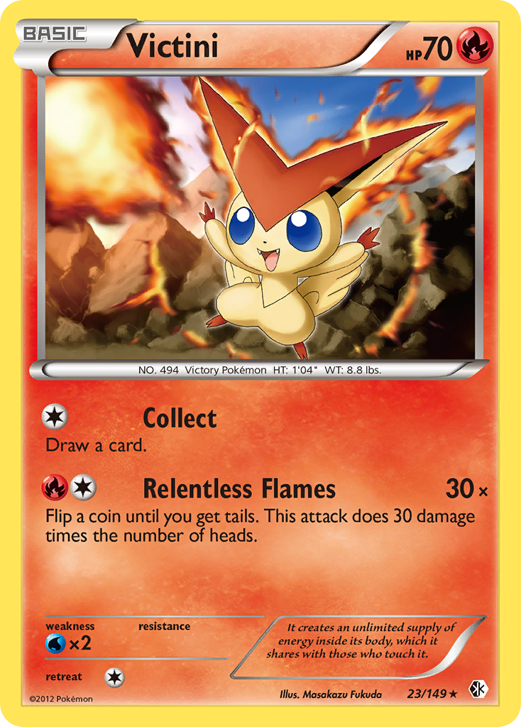 Victini (23/149) [Black & White: Boundaries Crossed] | Total Play