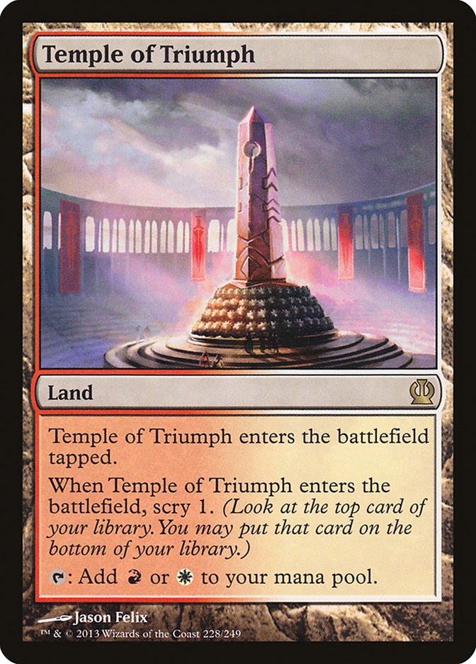 Temple of Triumph [Theros] | Total Play