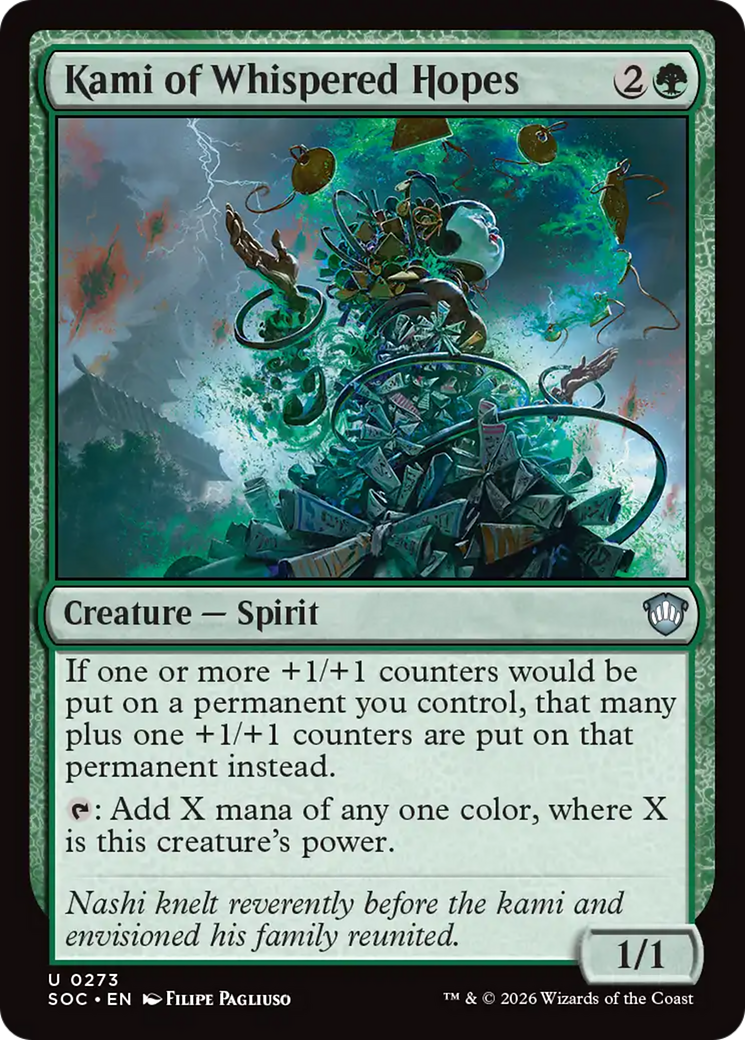 Kami of Whispered Hopes [Secrets of Strixhaven Commander] | Total Play