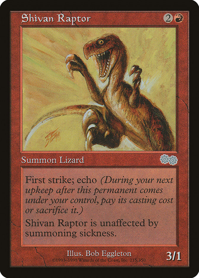 Shivan Raptor [Urza's Saga] | Total Play