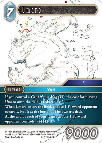 Umaro [Opus XI] | Total Play