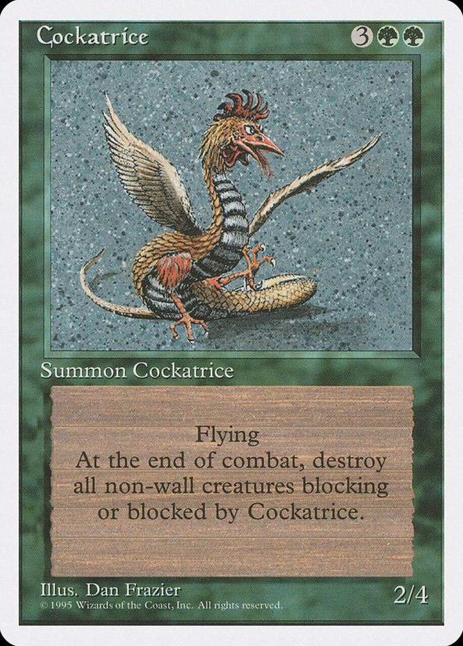 Cockatrice [Fourth Edition] | Total Play