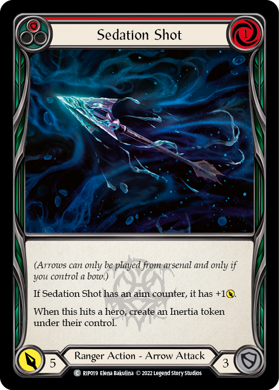 Sedation Shot (Red) [RIP019] (Outsiders Riptide Blitz Deck) | Total Play