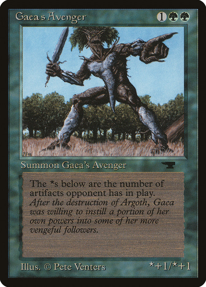 Gaea's Avenger [Antiquities] | Total Play