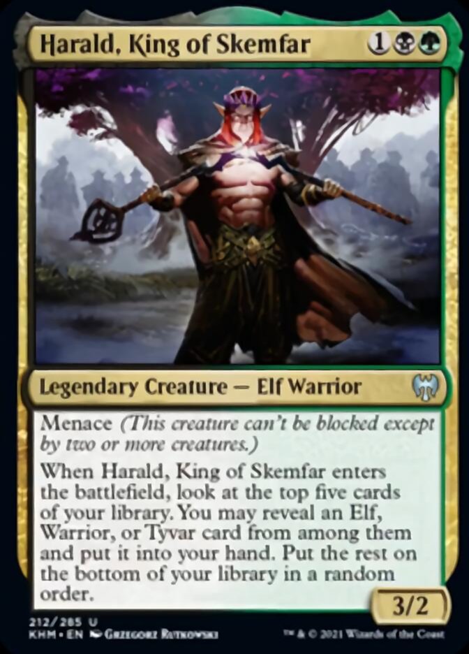 Harald, King of Skemfar [Kaldheim] | Total Play