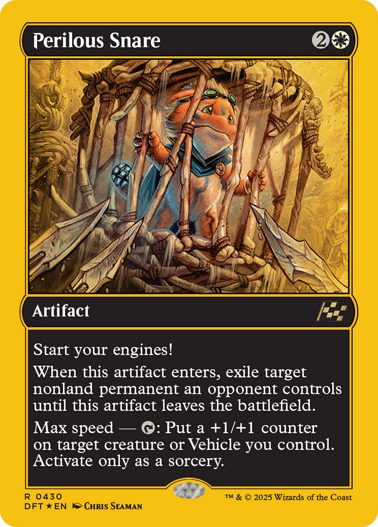 Perilous Snare (First-Place Foil) [Aetherdrift] | Total Play