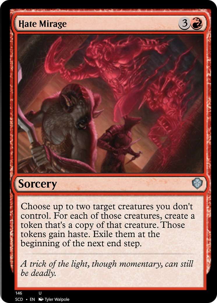Hate Mirage [Starter Commander Decks] | Total Play