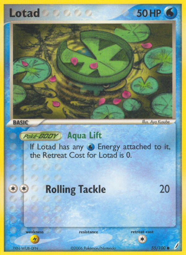 Lotad (55/100) [EX: Crystal Guardians] | Total Play