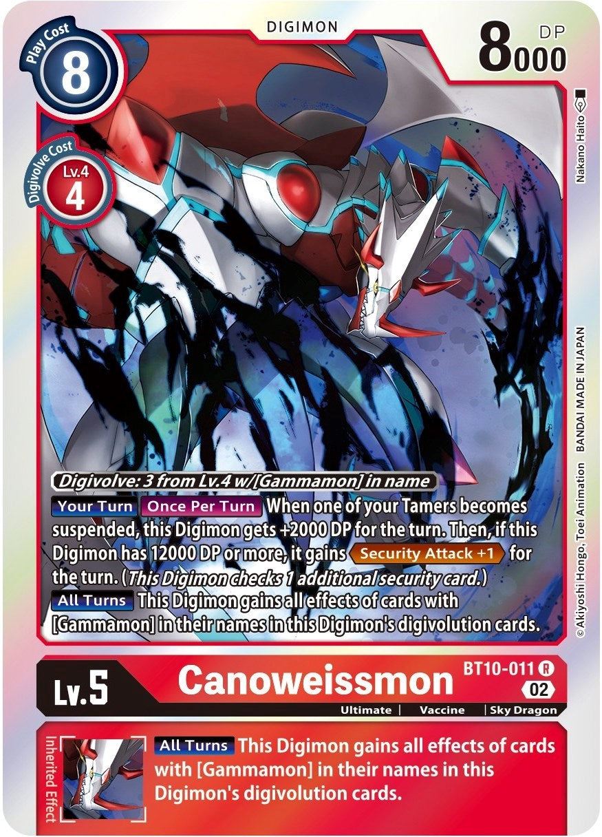 Canoweissmon [BT10-011] [Xros Encounter] | Total Play