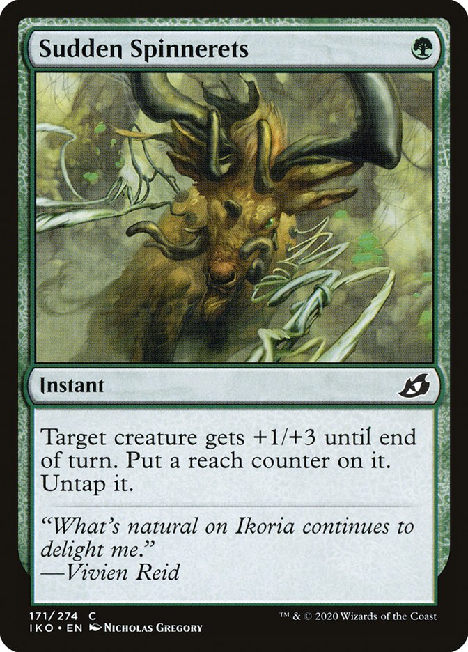 Sudden Spinnerets [Ikoria: Lair of Behemoths] | Total Play