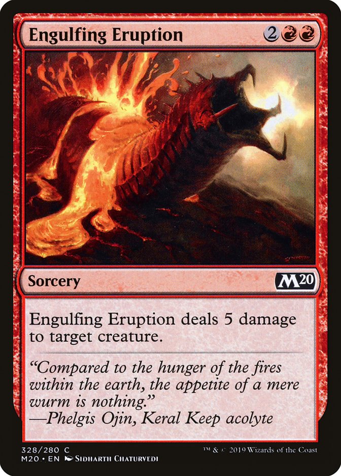 Engulfing Eruption [Core Set 2020] | Total Play