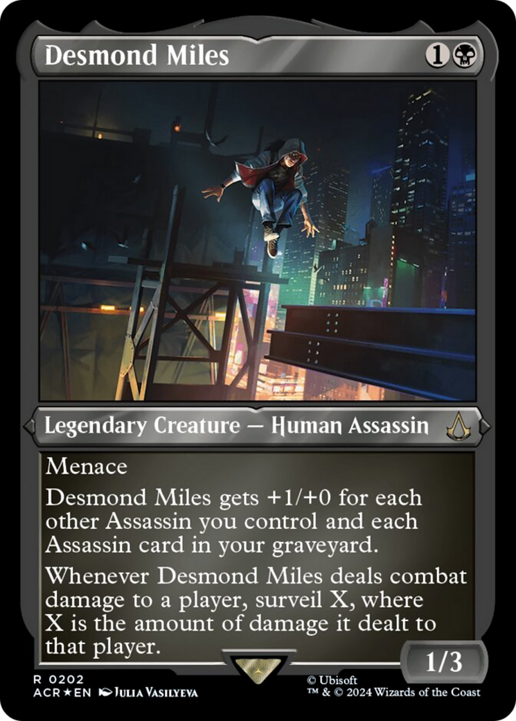 Desmond Miles (Foil Etched) [Assassin's Creed] | Total Play