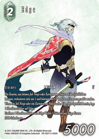 Edge (Full Art) [Opus XI Promo Cards] | Total Play