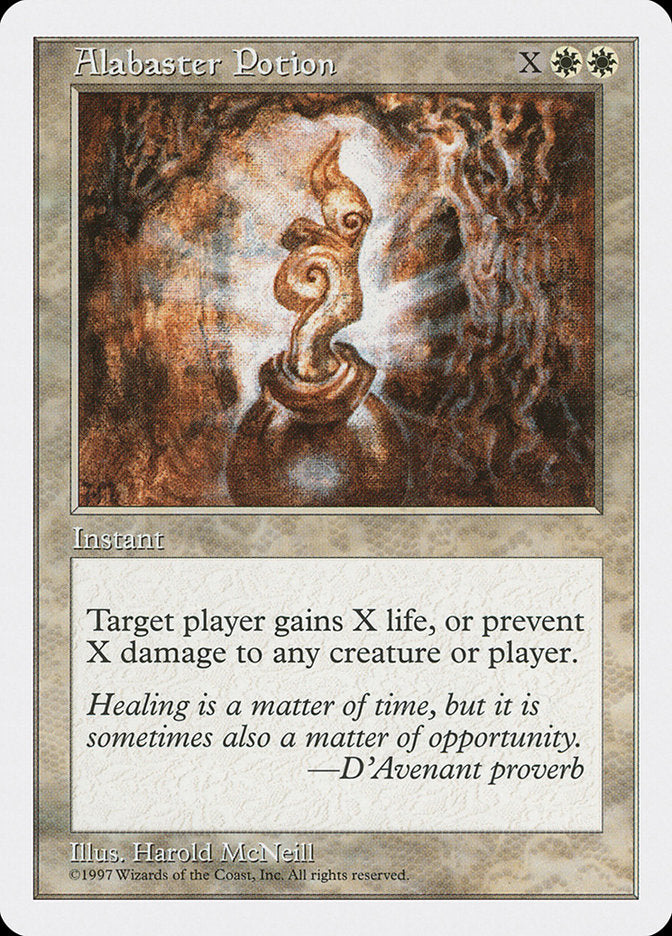 Alabaster Potion [Fifth Edition] | Total Play