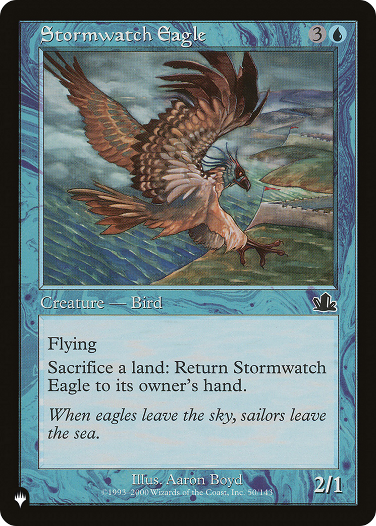 Stormwatch Eagle [The List] | Total Play