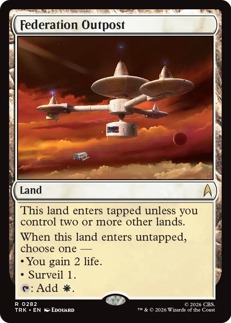 Federation Outpost [Star Trek] | Total Play
