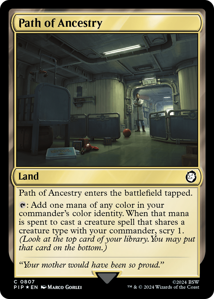 Path of Ancestry (Surge Foil) [Fallout] | Total Play