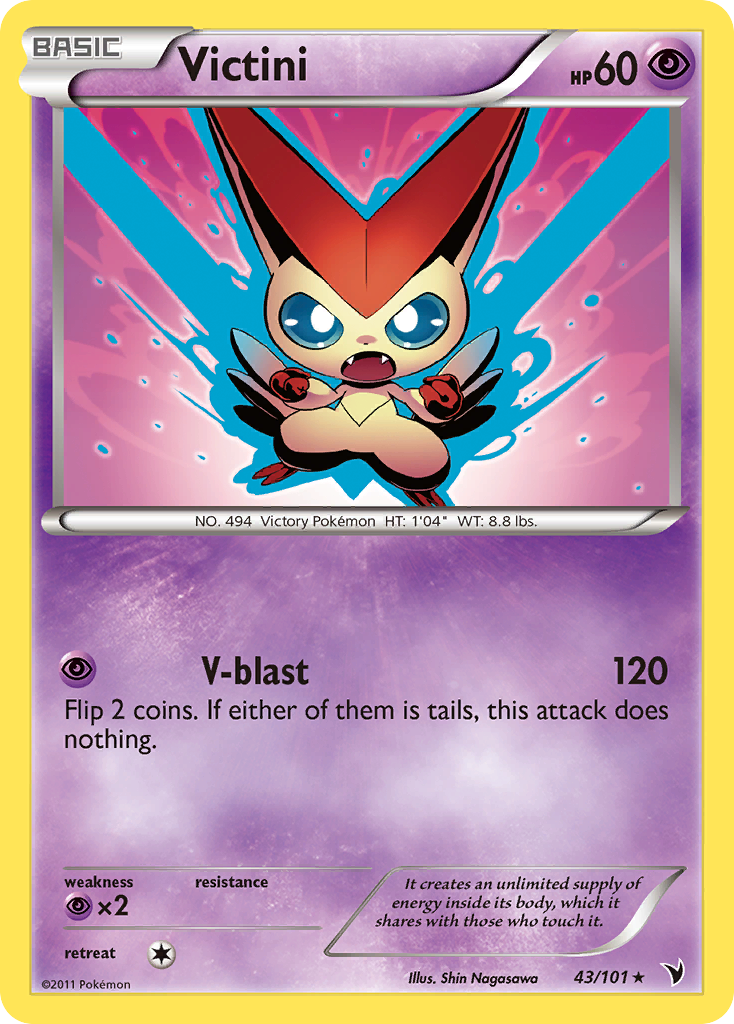 Victini (43/101) [Black & White: Noble Victories] | Total Play