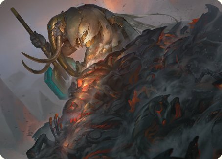 Against All Odds Art Card [Phyrexia: All Will Be One Art Series] | Total Play