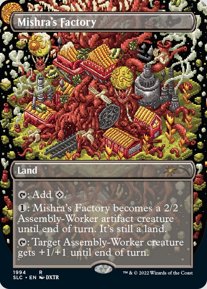 Mishra's Factory (Borderless) [Secret Lair Countdown Kit] | Total Play