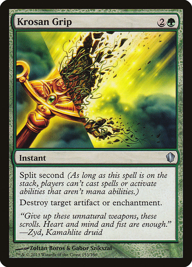 Krosan Grip [Commander 2013] | Total Play