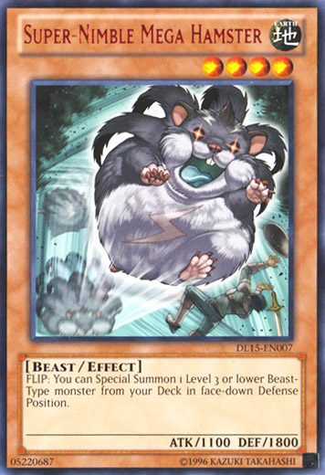 Super-Nimble Mega Hamster (Red) [DL15-EN007] Rare | Total Play