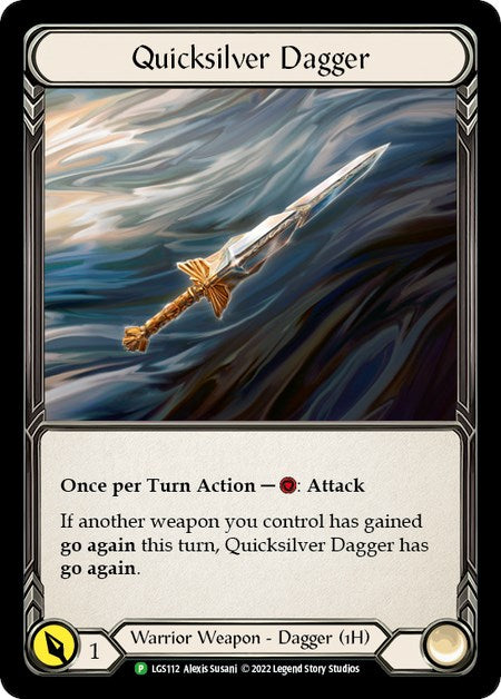 Quicksilver Dagger [LGS112] (Dynasty)  Cold Foil | Total Play