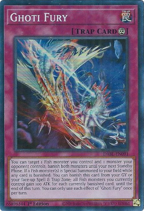 Ghoti Fury [DABL-EN091] Super Rare | Total Play