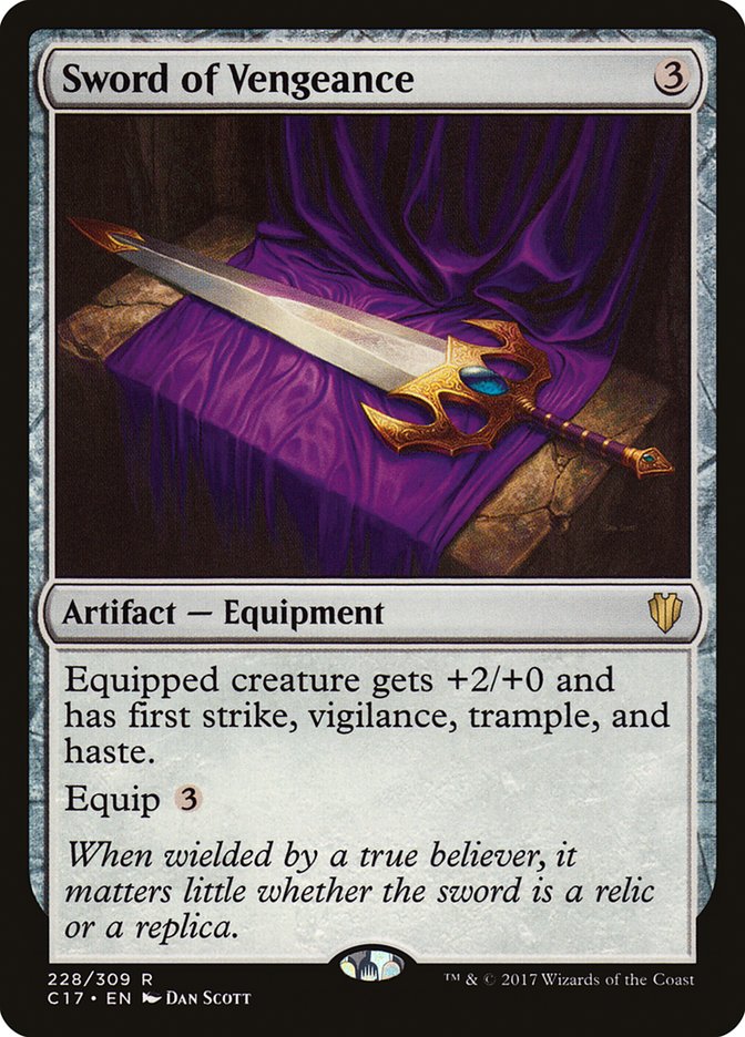 Sword of Vengeance [Commander 2017] | Total Play