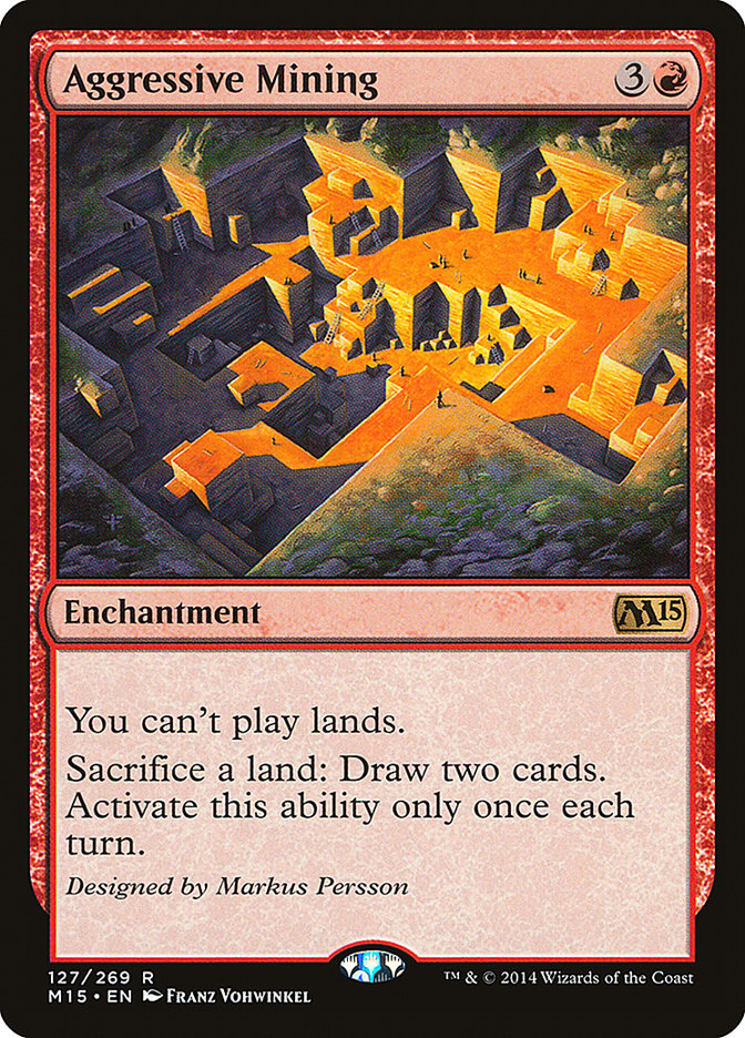 Aggressive Mining [Magic 2015] | Total Play