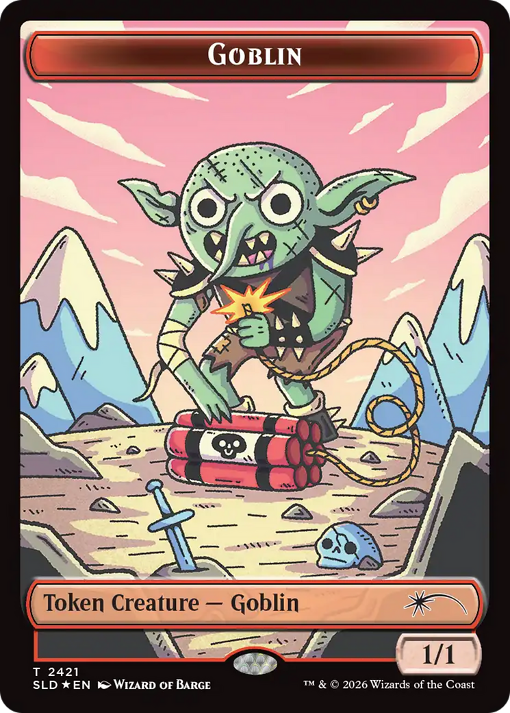Goblin Token (2421) [Secret Lair Drop Series] | Total Play