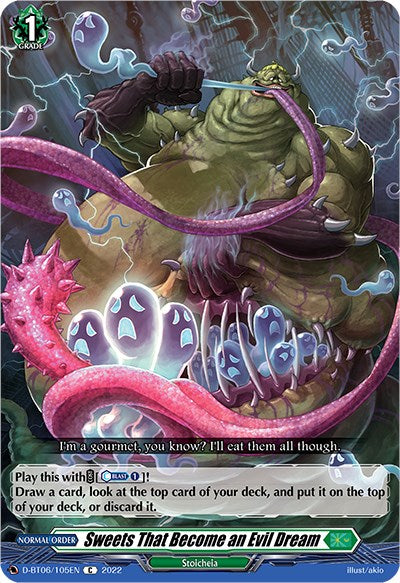 Sweets That Become an Evil Dream (D-BT06/105EN) [Blazing Dragon Reborn] | Total Play