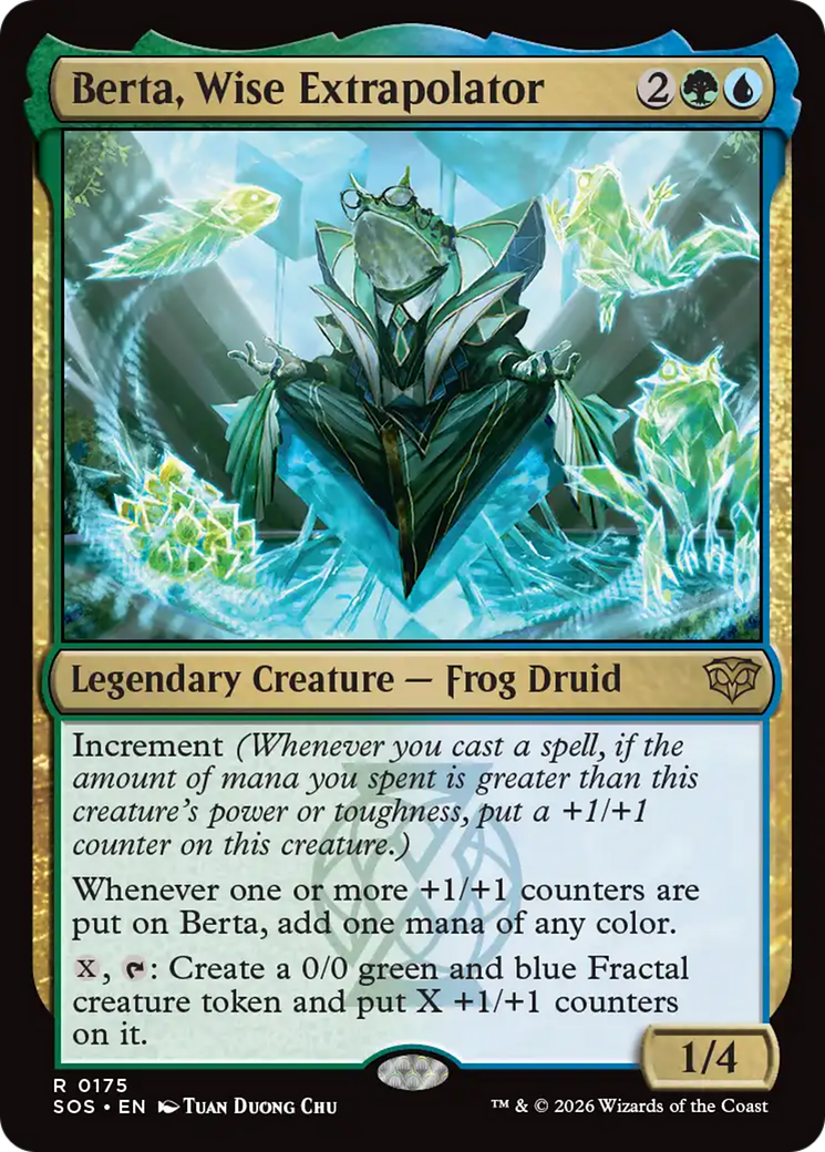 Berta, Wise Extrapolator [Secrets of Strixhaven] | Total Play