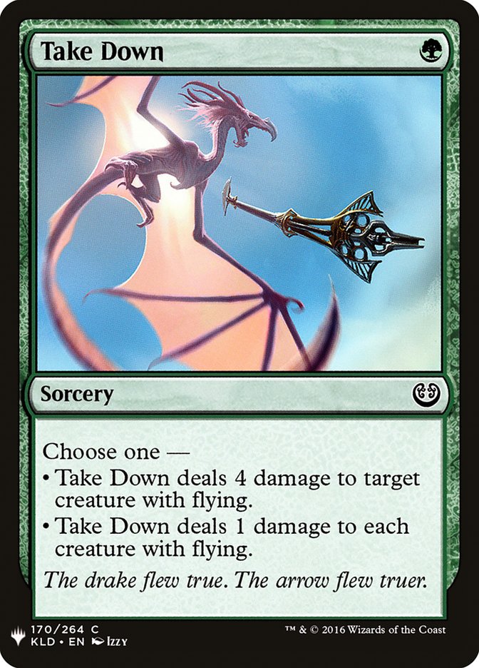 Take Down [Mystery Booster] | Total Play