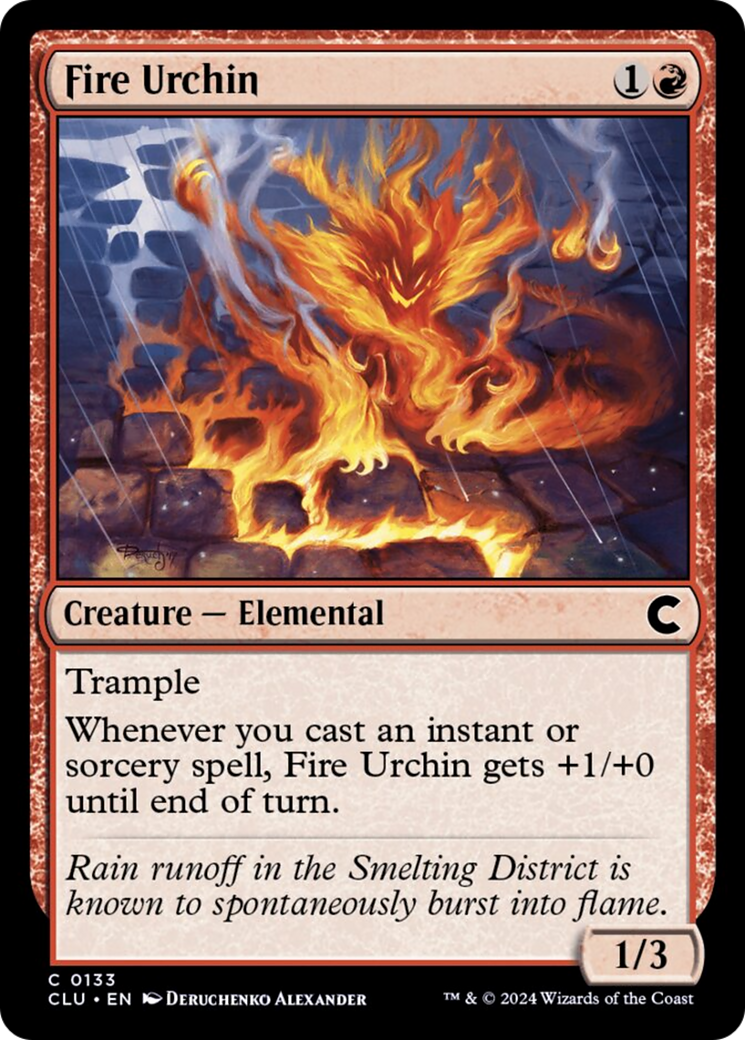 Fire Urchin [Ravnica: Clue Edition] | Total Play