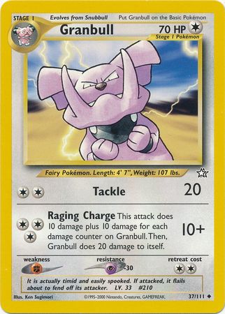 Granbull (37/111) [Neo Genesis Unlimited] | Total Play