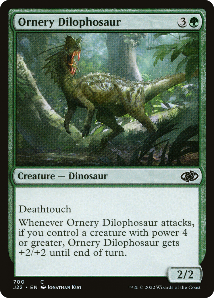 Ornery Dilophosaur [Jumpstart 2022] | Total Play