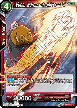Vuon, Warrior of Universe 11 (BT14-020) [Cross Spirits] | Total Play