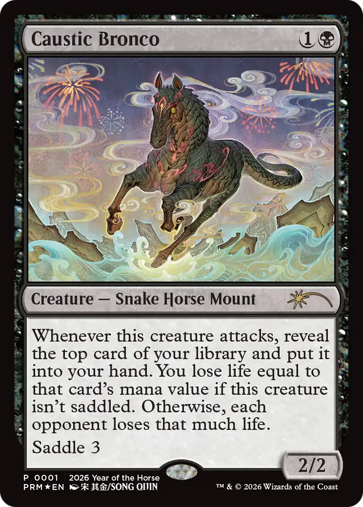 Caustic Bronco (Year of the Horse 2026) [Standard Showdown Promos] | Total Play