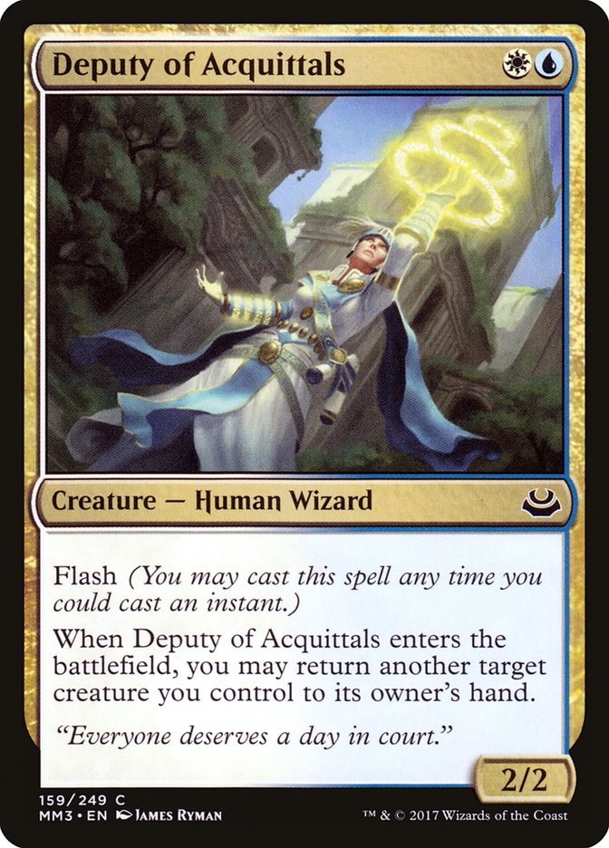 Deputy of Acquittals [Modern Masters 2017] | Total Play