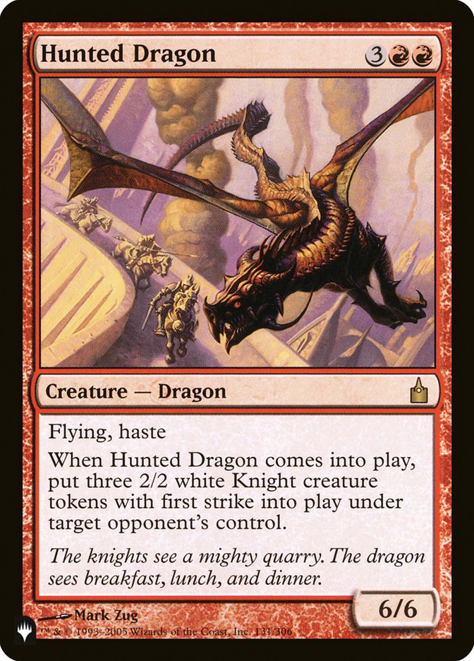 Hunted Dragon [The List] | Total Play