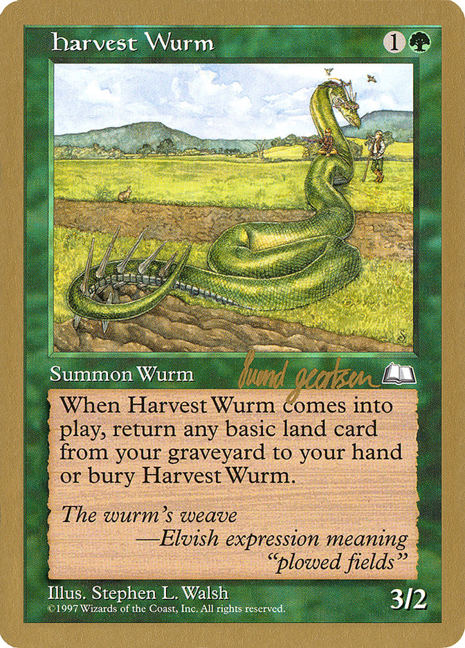 Harvest Wurm (Svend Geertsen) [World Championship Decks 1997] | Total Play
