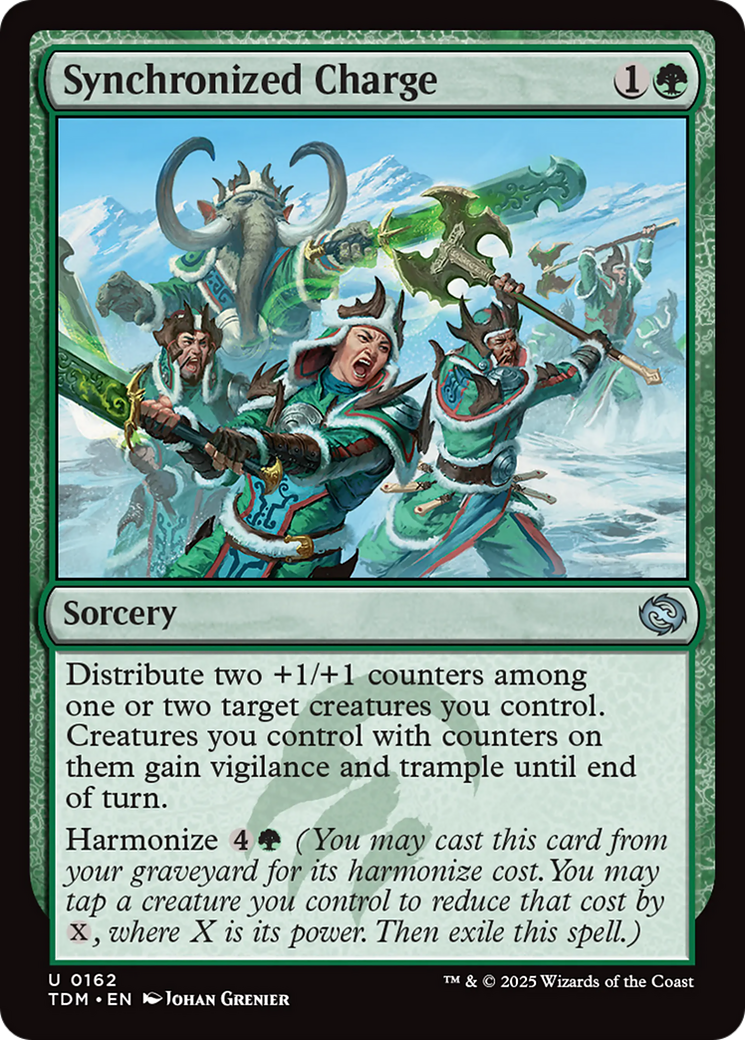 Synchronized Charge [Tarkir: Dragonstorm] | Total Play