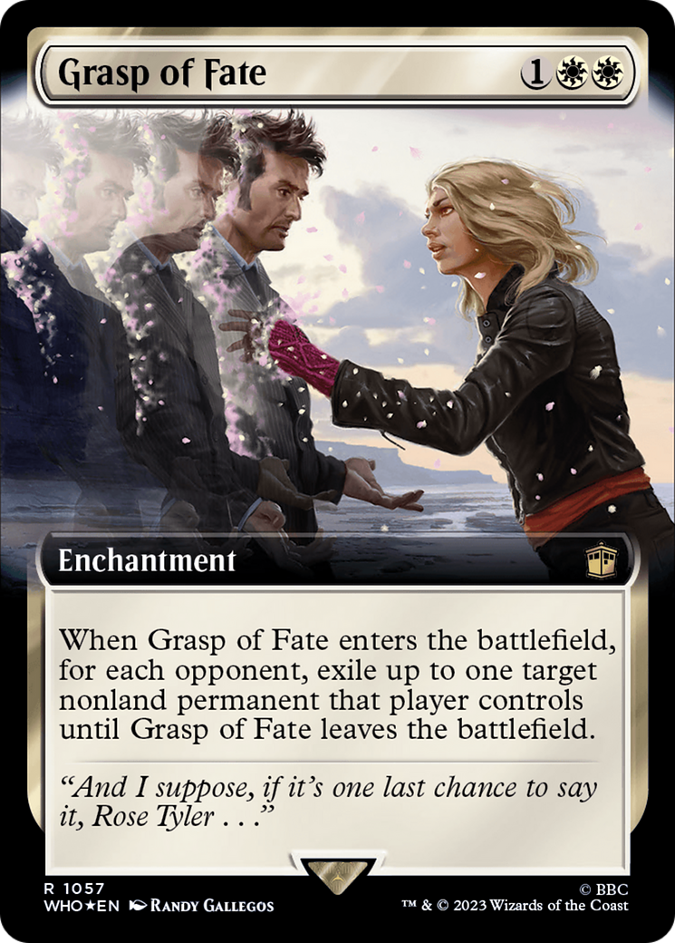 Grasp of Fate (Extended Art) (Surge Foil) [Doctor Who] | Total Play